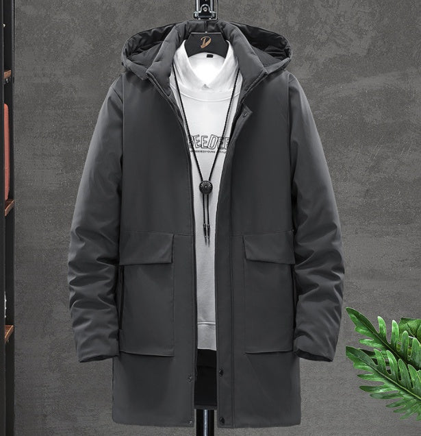 Men's Winter Mid-length Cotton Coat