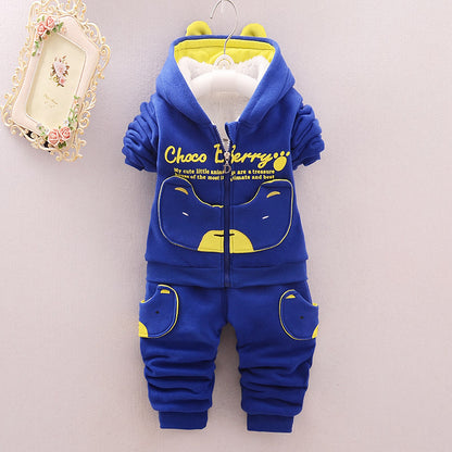 Children's autumn and winter coat suit