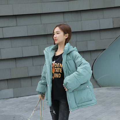 Fashion Simple Autumn And Winter Loose Padded Jacket Women