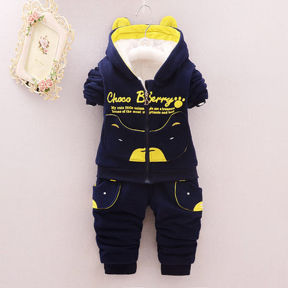 Children's autumn and winter coat suit