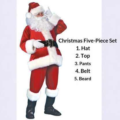 Santa Claus Costume Oversized And Thickened Classic Style Clothing