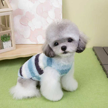 Pet Clothes For Small And Medium-sized Dogs In Autumn And Winter, Cute Little Bear Cloth Label Teddy Bichon Frise Two-legged Coat, Dog Clothes