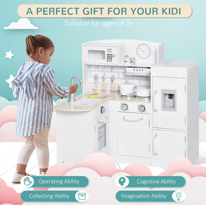 Corner Kids Kitchen Playset