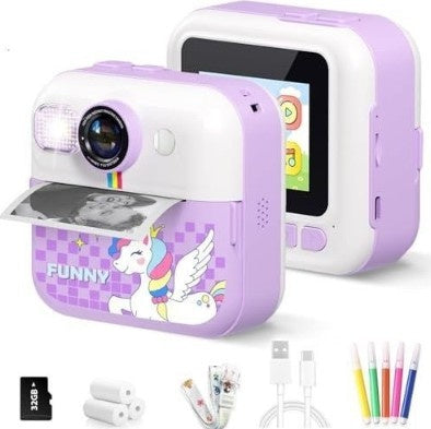 Instant Kids Printing Camera