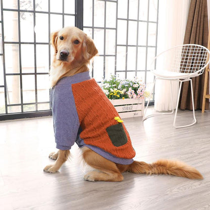 Pet Winter Thickening Large Dog Clothes Sweater