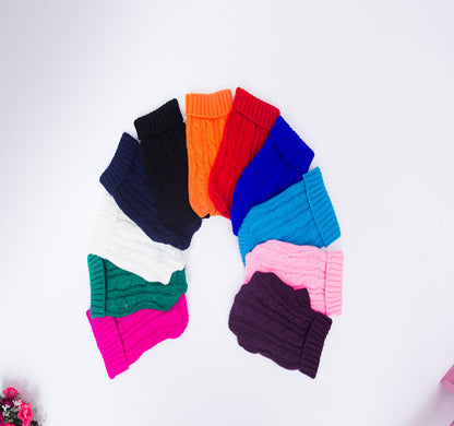 Autumn And Winter Thick Small Size Dog Baby Sweater