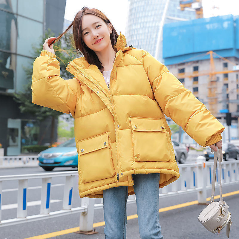 Fashion Simple Autumn And Winter Loose Padded Jacket Women