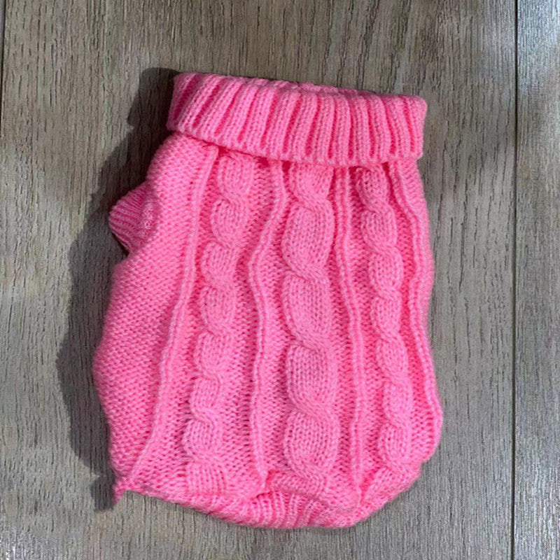 Autumn And Winter Thick Small Size Dog Baby Sweater
