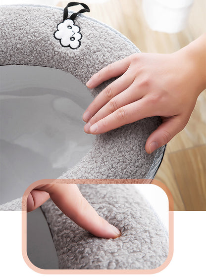 Fashion Heating Toilet Decoration Full Toilet Seat Cushion