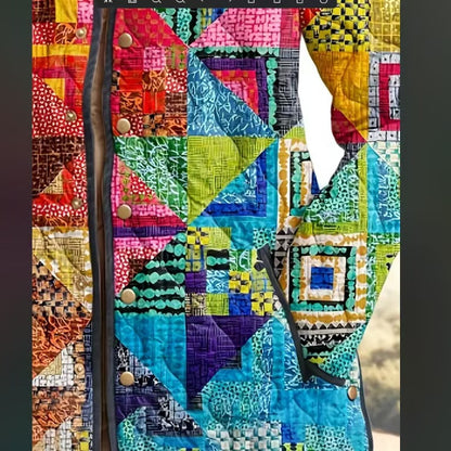 Women's Printed Fall Winter Coat