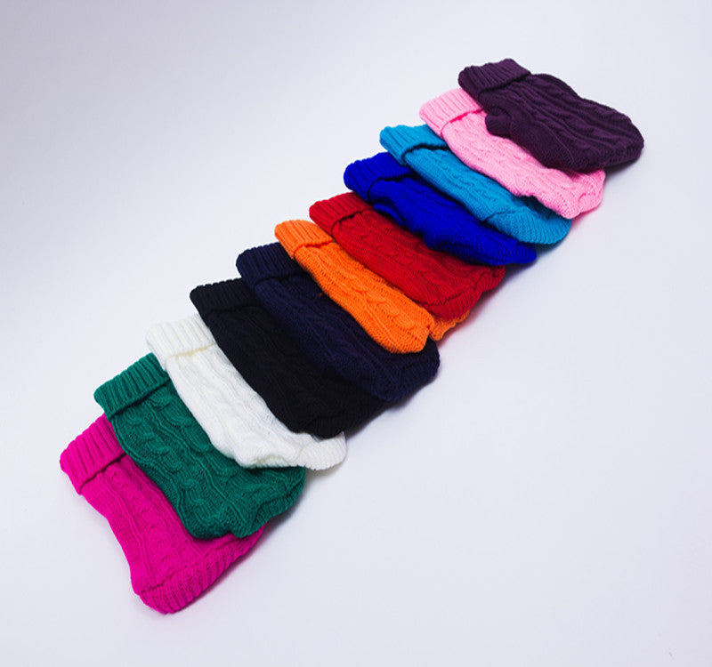 Autumn And Winter Thick Small Size Dog Baby Sweater