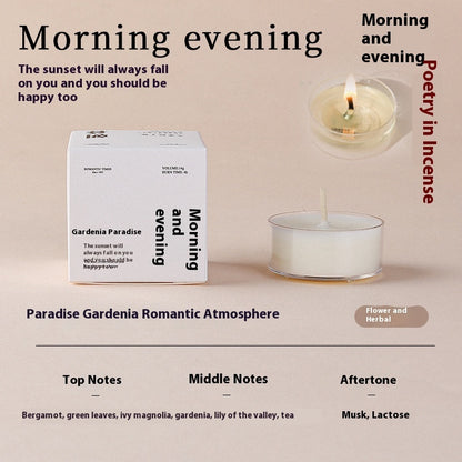Xiangli Tibetan Poetry Aromatherapy Candle Gift Box Fragrance Wedding Tealight Hand Gift Birthday Lover Christmas Gift