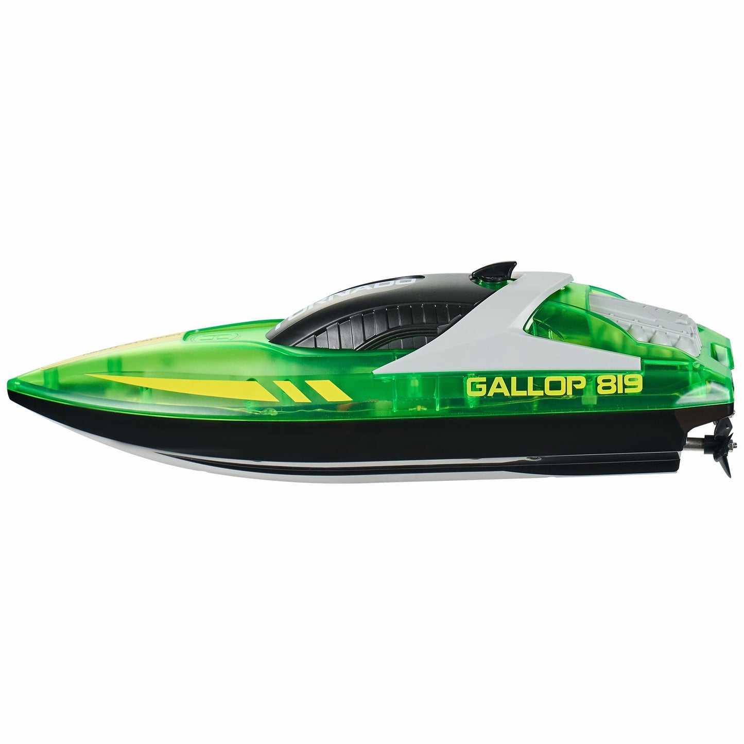 Christmas Gifts RC Boat 2.4 GHz Remote Control Racing Boat 12 Kmh Kids Adults Gift Green